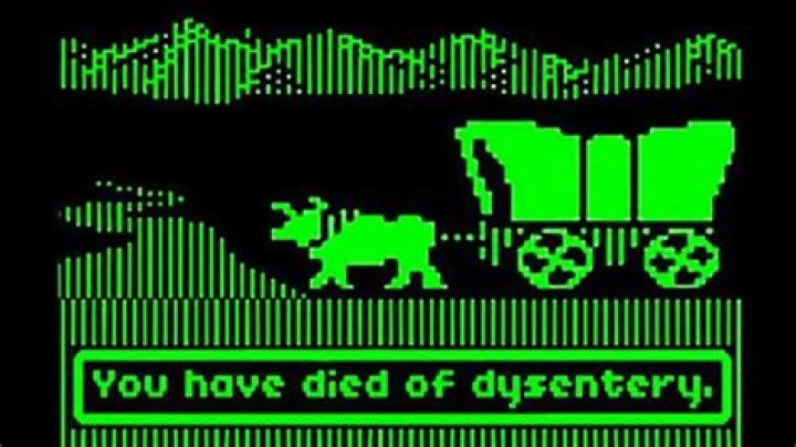 Oregon Trail - You Have Died Of Dysentery
